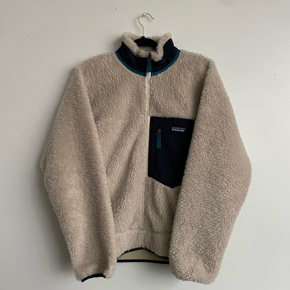 Patagonia Classic Retro-X Jacket Natural / Obsidian Plum